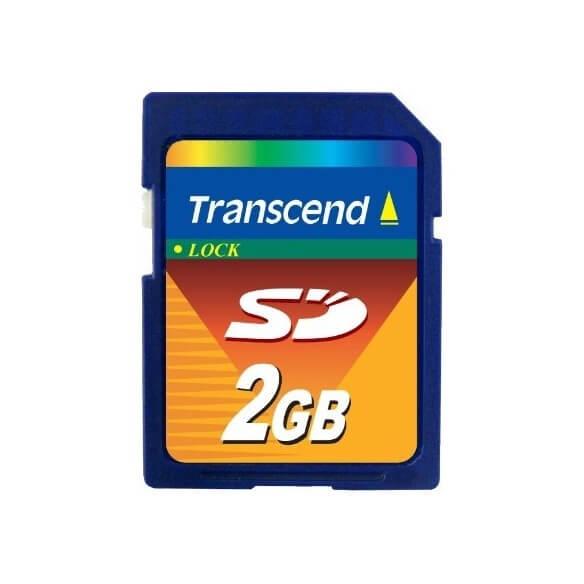 Transcend Secure Digital Card 2GB - 1
