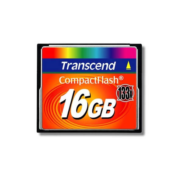 Transcend 16GB 133x CompactFlash - 1