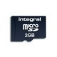 Integral 2GB MicroSD + SD Adapter - 2
