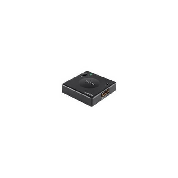 Belkin HDMI Switch 2-in/1-Out Black - 1