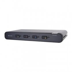 Belkin Adv Secure KVM 4-Port DVI-I+USB+CAC port - 1