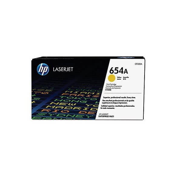 HP 6454A cartouche de toner magenta 15000 pages pour la serie Color LaserJet Enterprise M651dn - 1