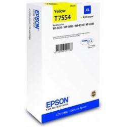 Epson T7554 cartouche d'encre jaune de 4000 pages - 1