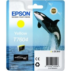 Epson T7604 cartouche d'encre jaune - 1