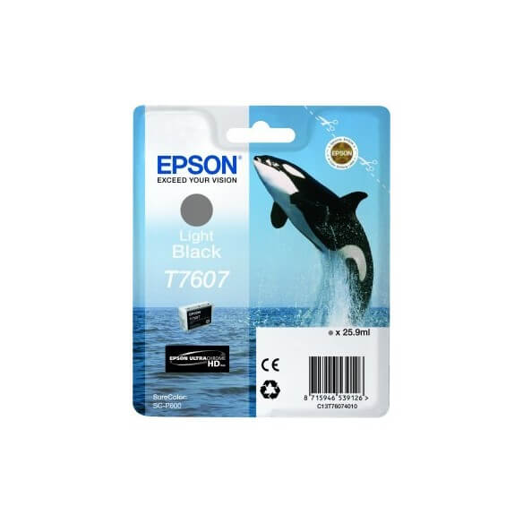 Epson T7607 cartouche d'encre noir clair d'origine