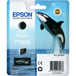 Epson T7608 cartouche d'encre noir mat - 1