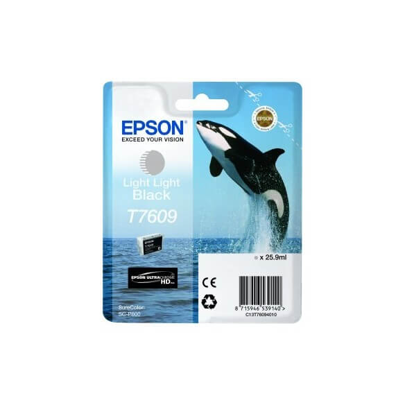 Epson T7609 cartouche d'encre noir clair d'origine