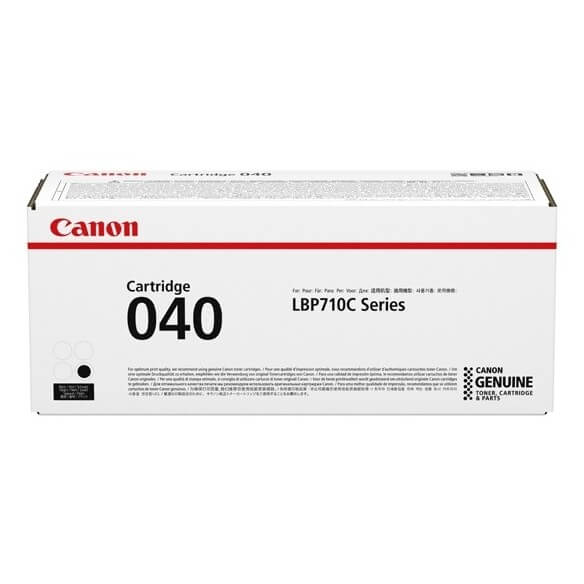Canon 040  cartouche de toner noir d'origine de 6300 pages pour LBP712Cdn i-SENSYS LBP710Cx LBP712Cx