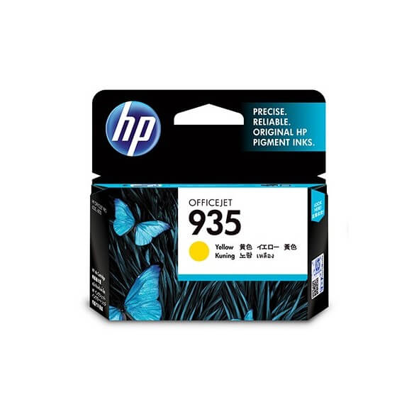 HP 935 cartouche d'encre Jaune pour Officejet 6812, 6815, 6820, Officejet Pro 6230, 6230 ePrinter, 6830, 6835 - 1
