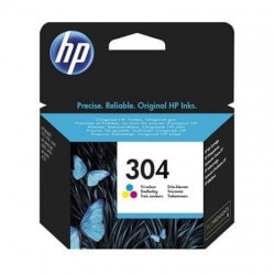 HP 304 cartouche d'encre Tricolore pour Deskjet 3720, 3730 - 1