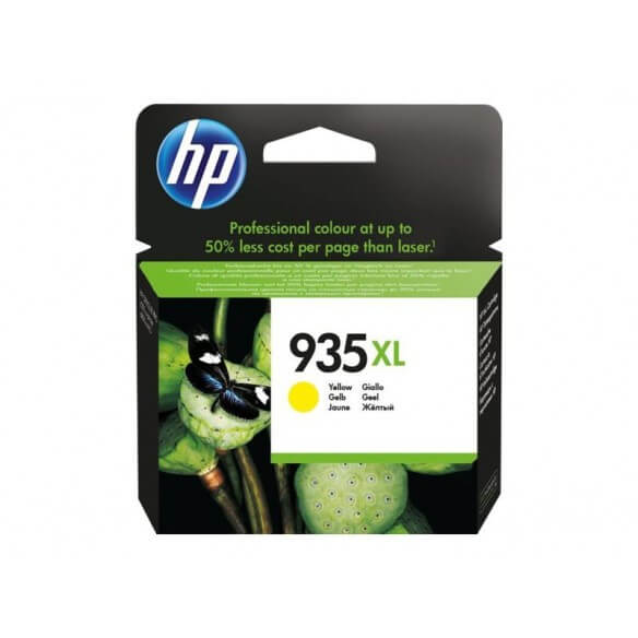 HP 935XL cartouche d'encre Jaune pour Officejet 6812, 6815, 6820, Officejet Pro 6230, 6230 ePrinter, 6830, 6835