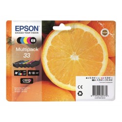 Epson 33 Multipack noir, jaune, cyan, magenta, photo noire