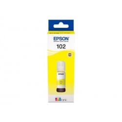 Flacon d'encre jaune série 102 Epson Ecotank (70 ml)