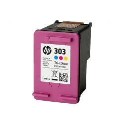 HP 303 - tricolore à base de colorant cartouche d'encre d'origine