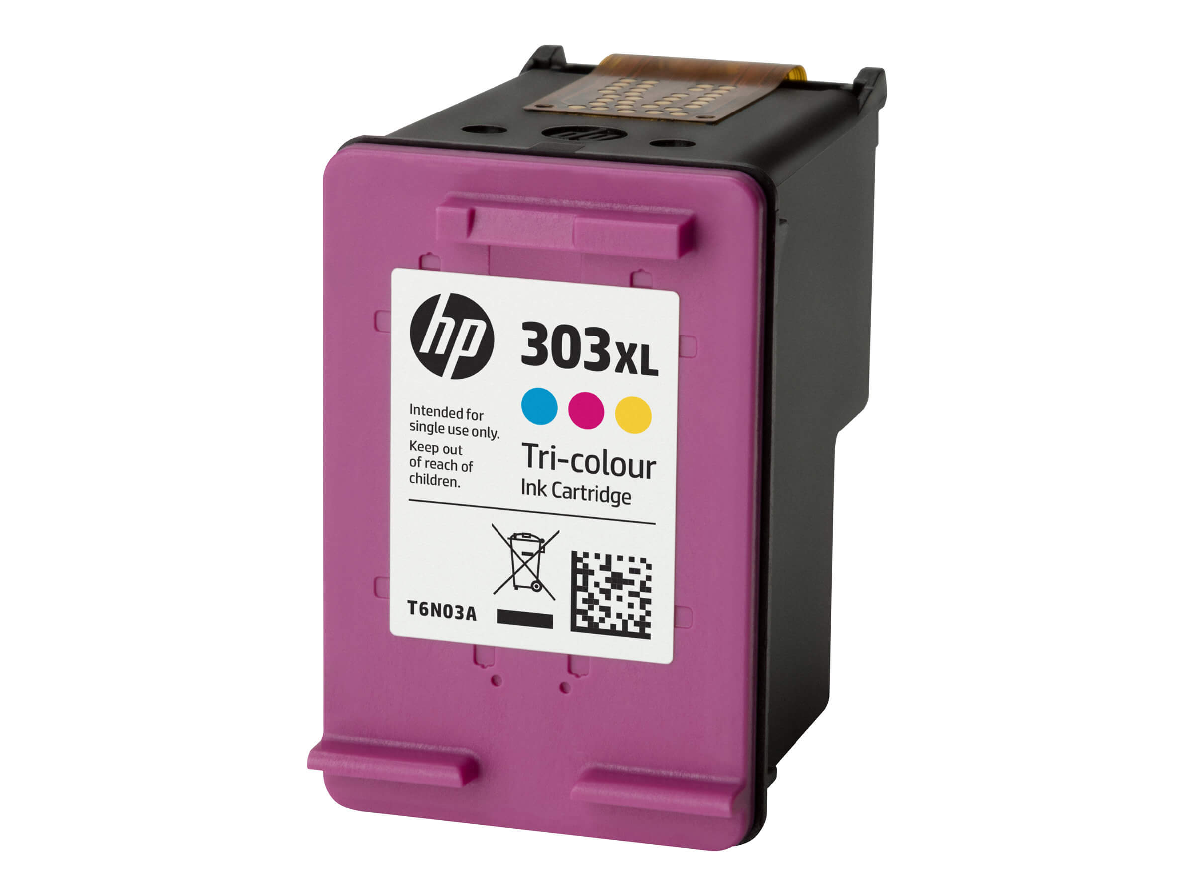 HP 303XL - à rendement élevé - tricolore à base de colorant - originale -  cartouche d'encre