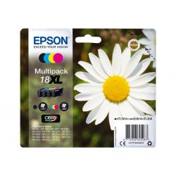 Epson 18XL Multipack - pack de 4 - XL - noir, jaune, cyan, magenta cartouche d'encre d'origine