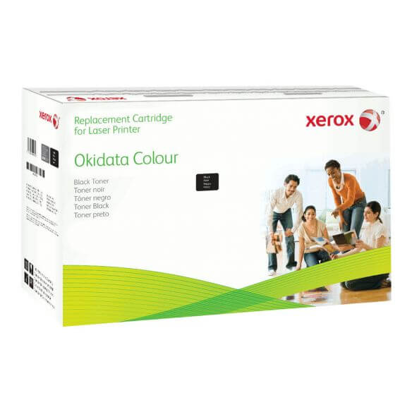 Compatible Xerox pour OKI C5800/C5900 series - noir - cartouche de toner (alternative pour OKI 43324408)