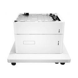 HP Paper Feeder and Stand - base d'imprimante avec tiroir d'alimentation pour support d'impression - 2550 feuilles